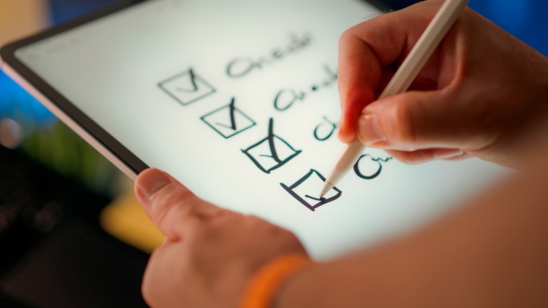 Upprättande Av Checklista För Vardagssysslor