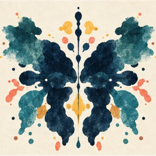 Questionário Inspirado no Rorschach com Manchas de Tinta